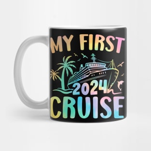 My First Cruise 2024 Vacation Matching Family Cruise Ship Mug